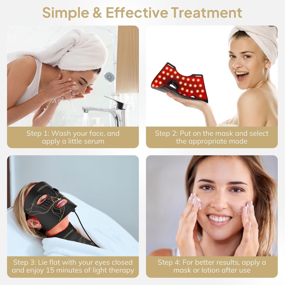 7-IN-1 Color LED Face And Neck Mask Light Therapy - Picture 6 of 16